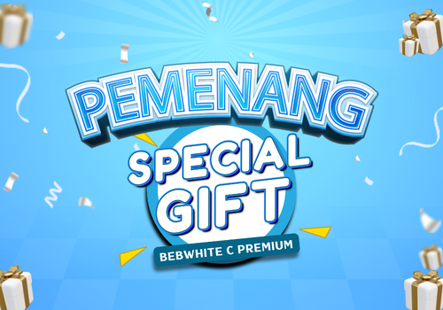 Pengumuman Pemenang Special Gift Bebwhite C Premium